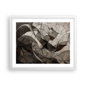 Poszter fekete keretben - A föld színeinek keringése - 50x40 cm