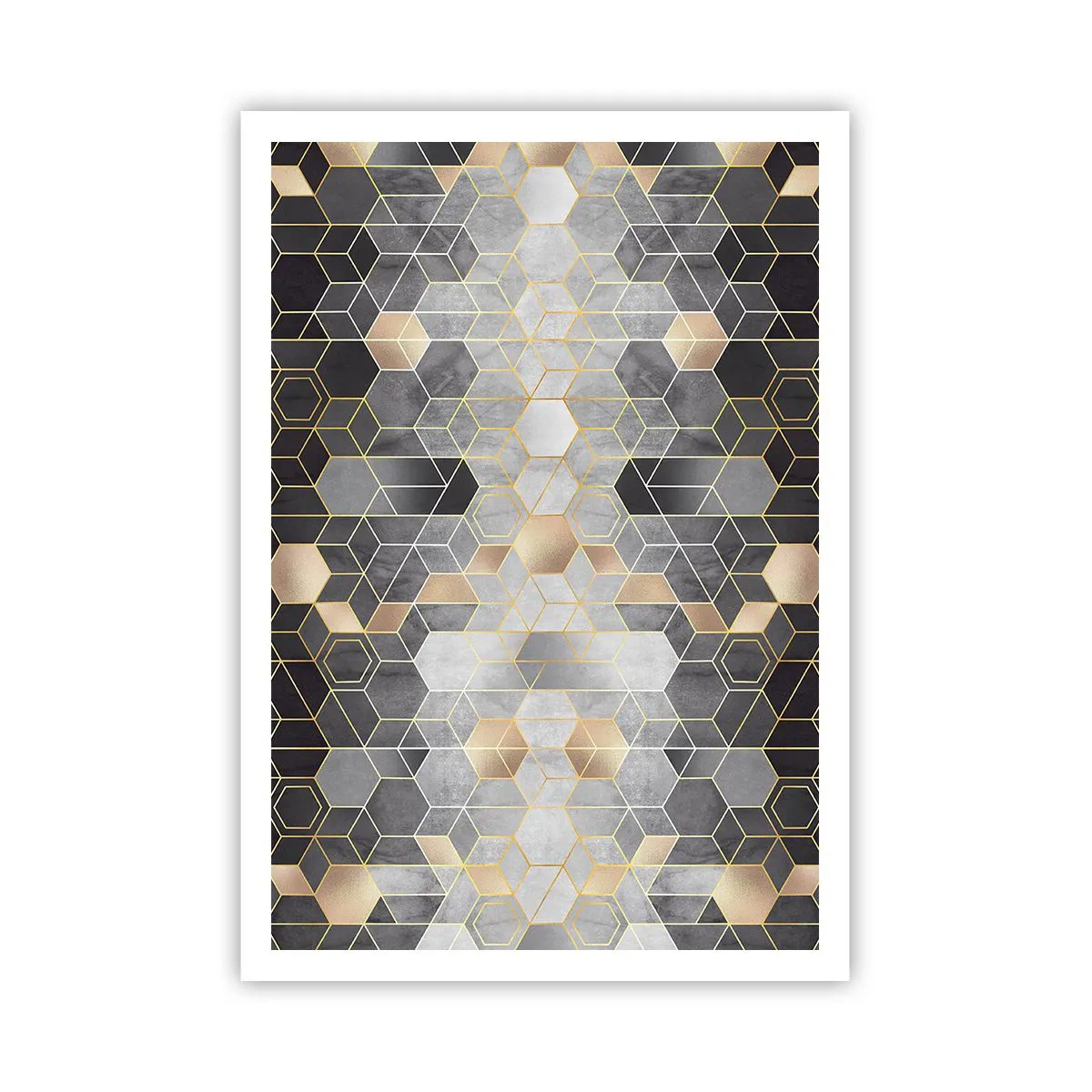 Poszter - Gyémánt kompozíció - 70x100 cm