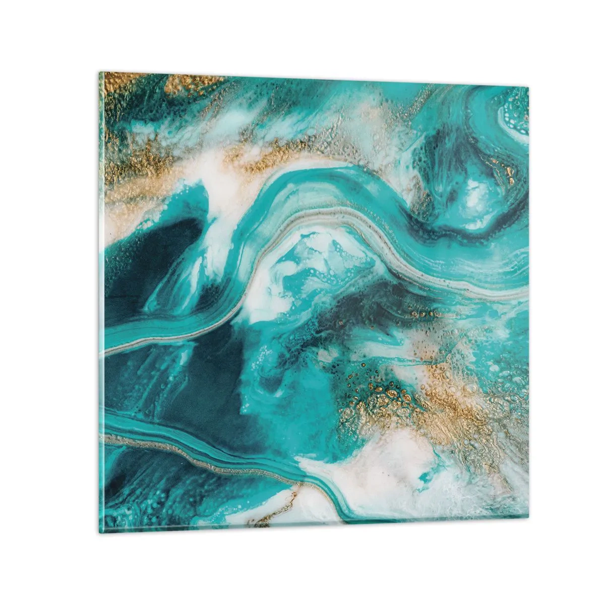 Üveg kép - Az arany folyó - 70x70 cm