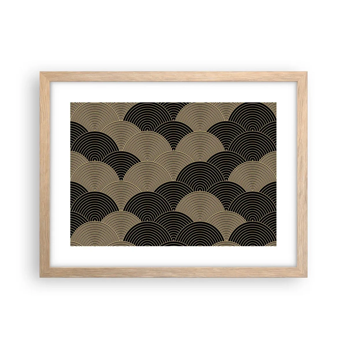 Poszter világos tölgy keretben - Egység a sokféleségben - 40x30 cm