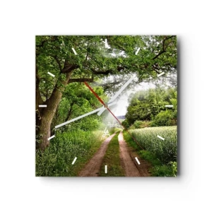 Falióra, Óra - Et in Arcadia ego - 40x40 cm