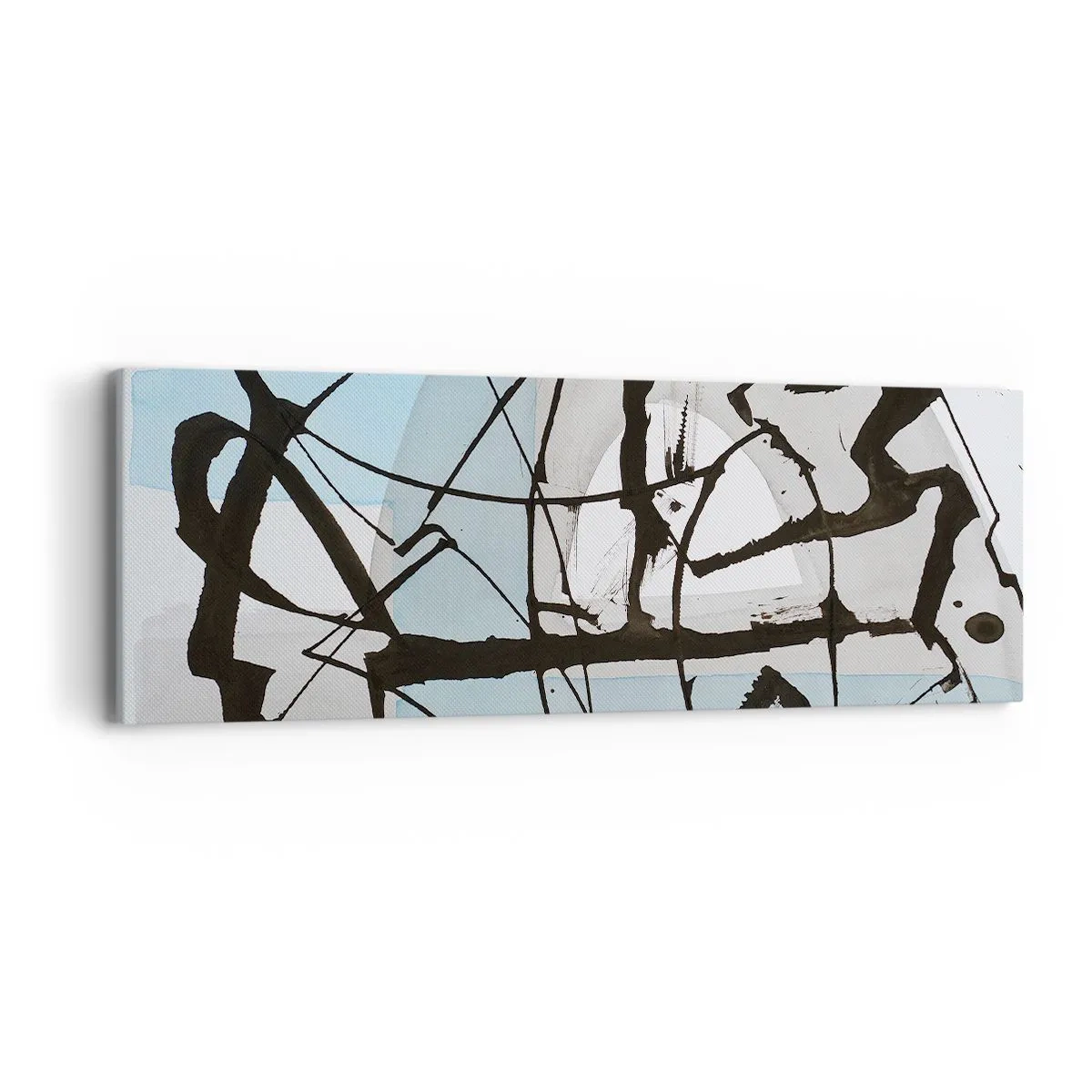 Vászonkép - Mindennek ellenére kék - 90x30 cm