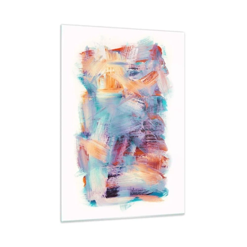 Üveg kép - Színes rendetlenség - 50x70 cm