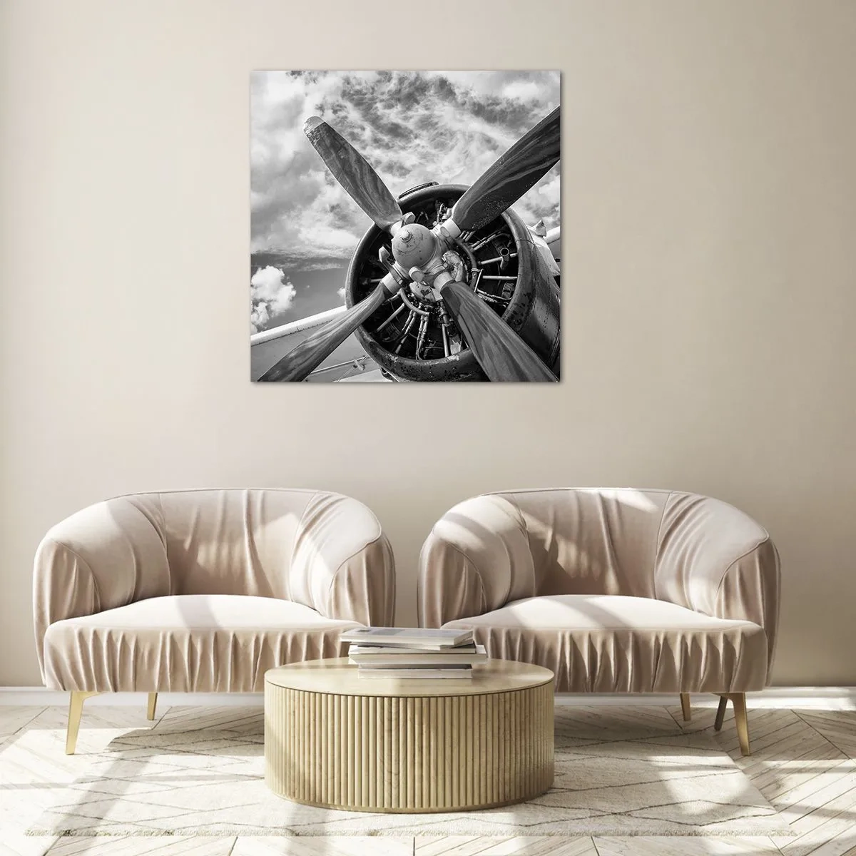 Üveg kép - A boltozat gyilkosa - 40x40 cm