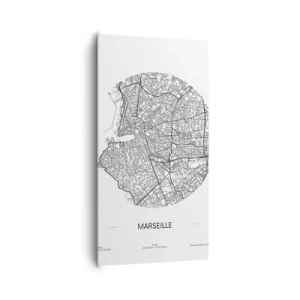 Vászonkép - Marseille anatómiája - 65x120 cm