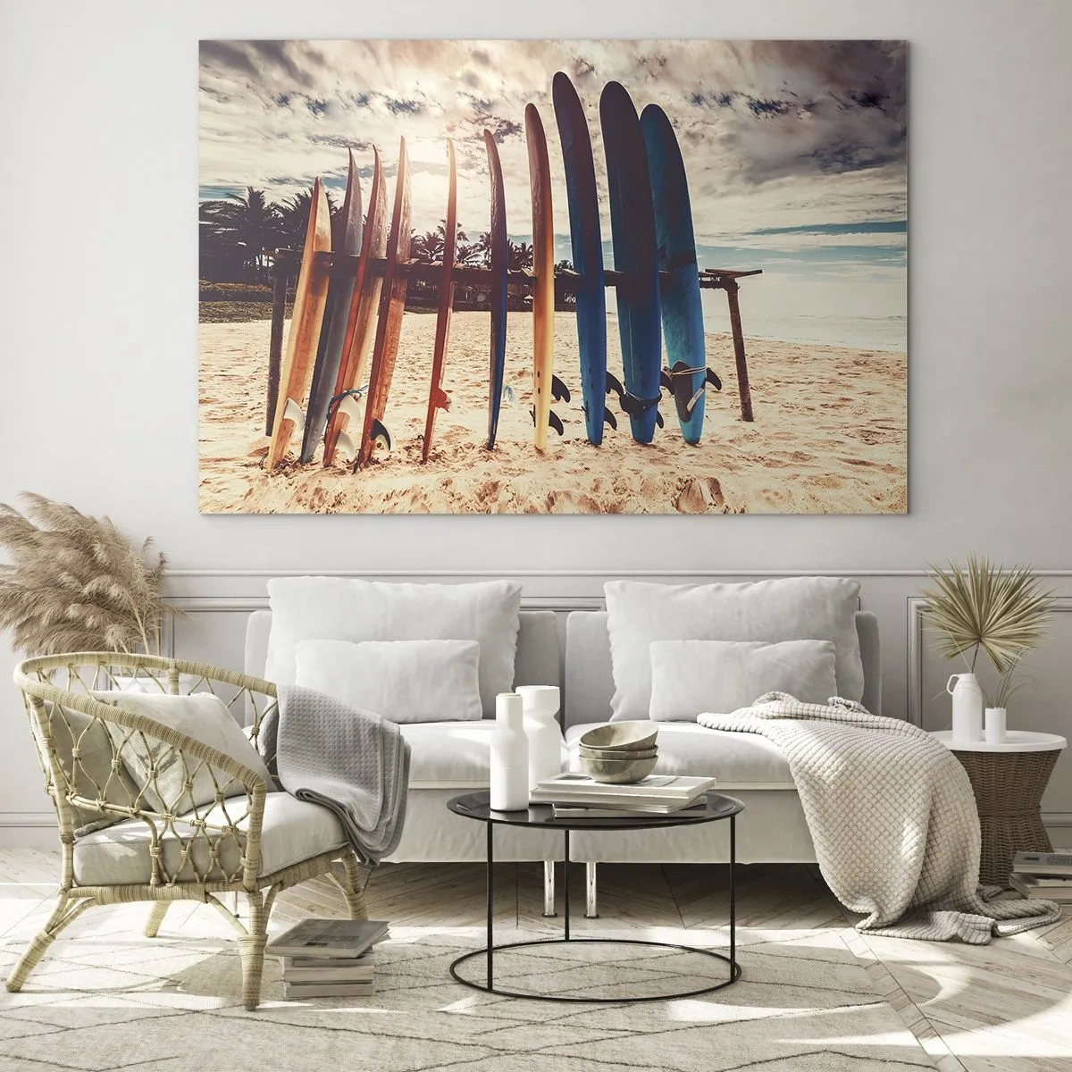 Üveg kép - Jó éjszakát, holnapig - 120x80 cm