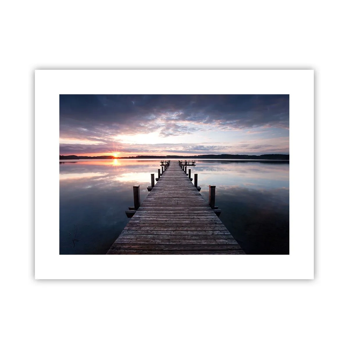 Poszter - Csendes határ a nappal és az éjszaka között - 40x30 cm