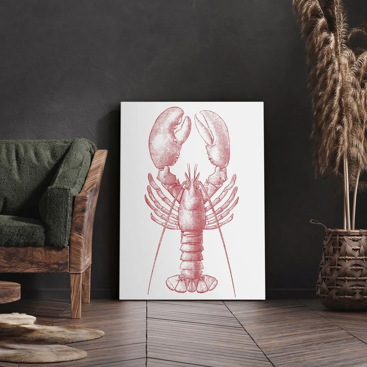 Vászonkép - Homéroszhoz méltó homár - 50x70 cm