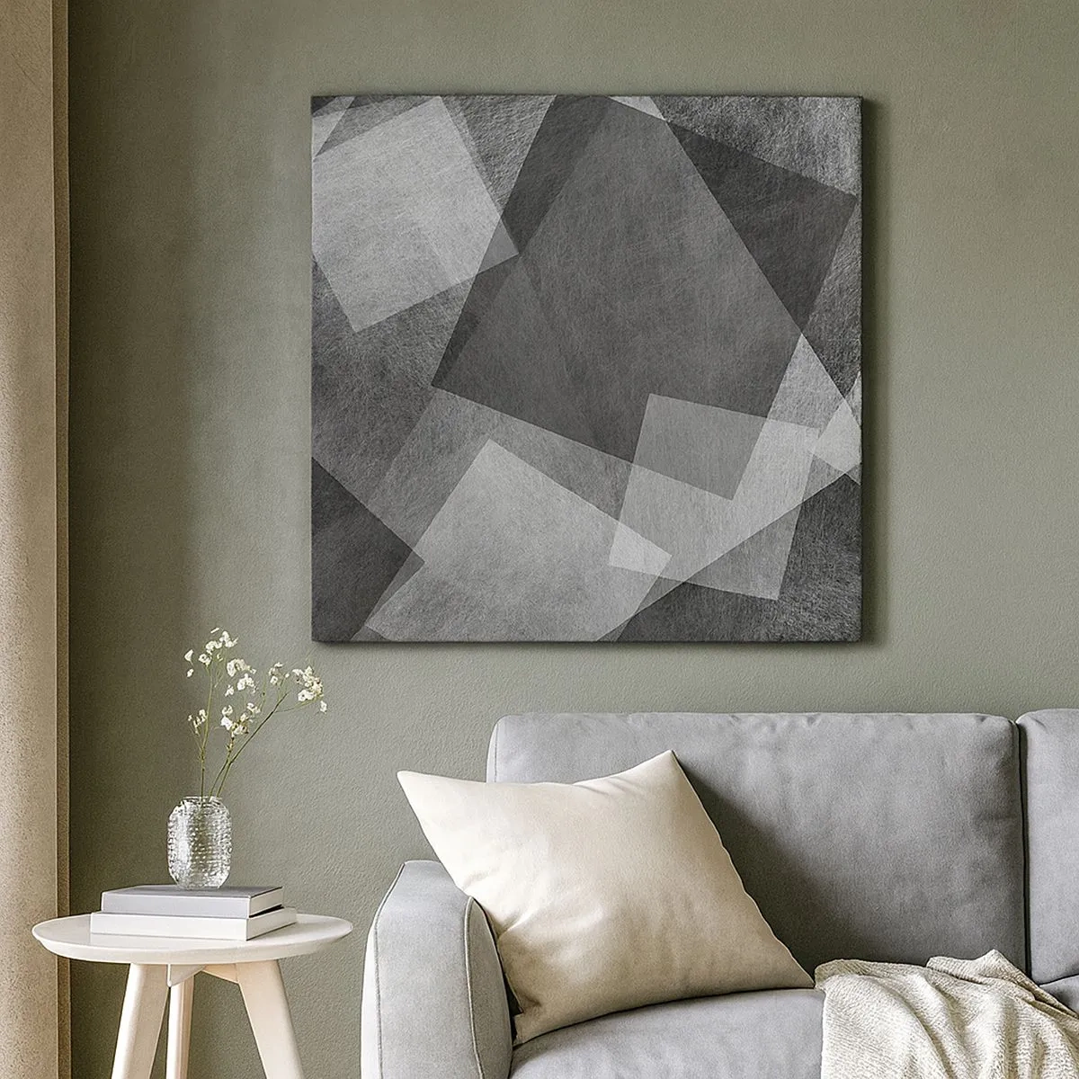 Vászonkép - A tartósság és a rend örök szimbóluma - 30x30 cm