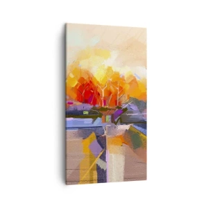 Vászonkép - Ősz lett - 45x80 cm