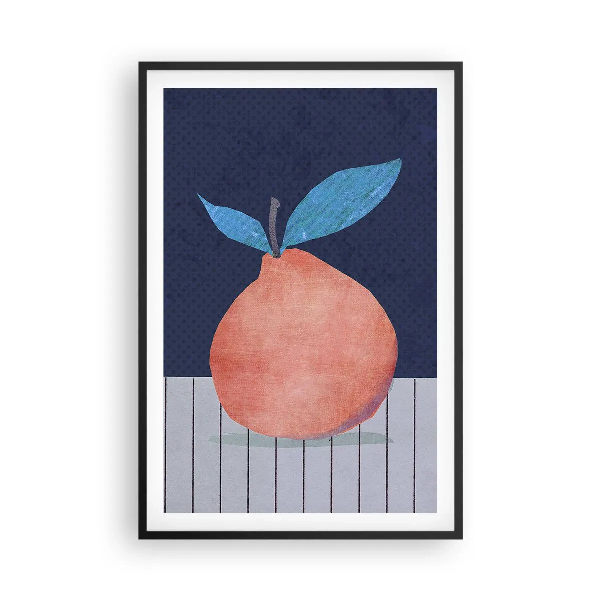 Poszter fehér keretben - Domborúság és sík - 61x91 cm