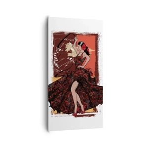 Vászonkép - A szív ritmusában - 65x120 cm