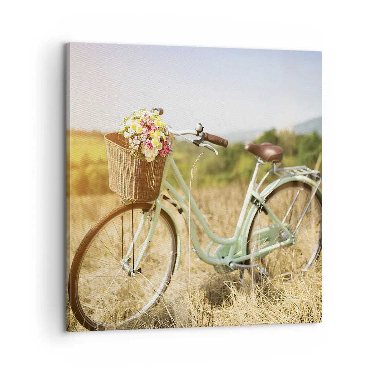 Vászonkép - Itt maradok egy darabig - 60x60 cm