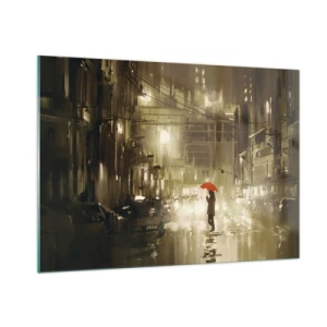 Üveg kép - Egyedül, de nem magányosan - 100x70 cm