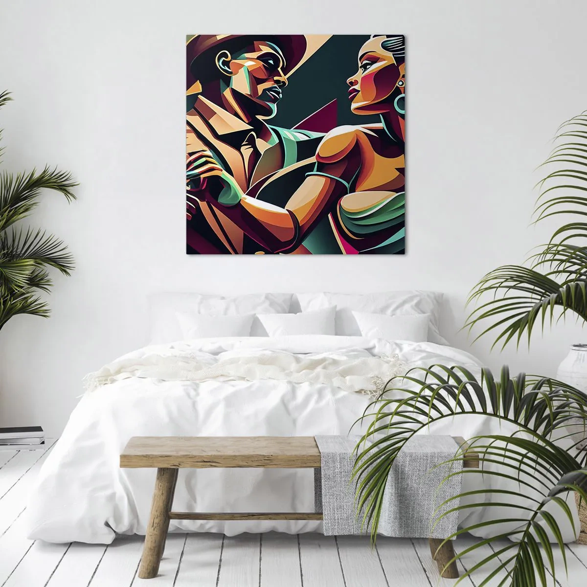 Vászonkép - A szív ritmusában - 60x60 cm