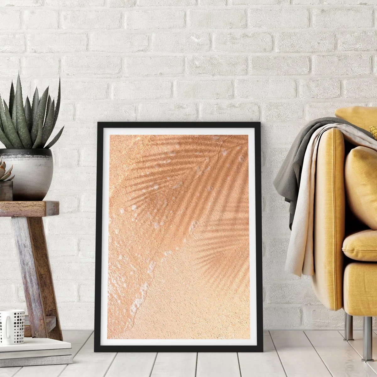 Poszter fehér keretben - A forró nyár árnyéka - 70x100 cm