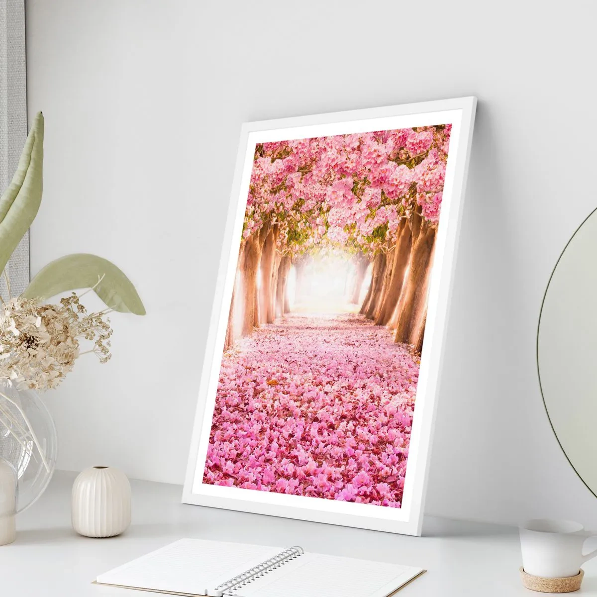 Poszter fekete keretben - Út a paradicsomba - 70x100 cm