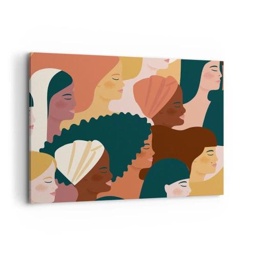 Vászonkép - Csak a nőiesség - 100x70 cm