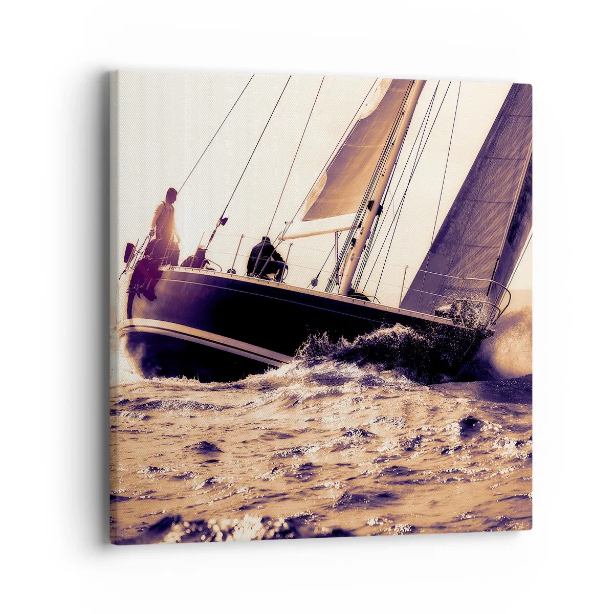 Vászonkép - Vitorlázz, tengerész - 40x40 cm