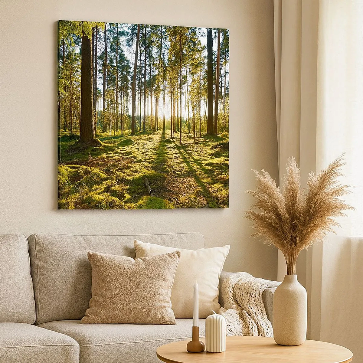 Vászonkép - … A hét erdőn túl - 30x30 cm