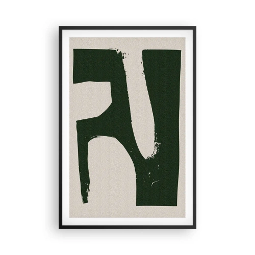 Poszter fehér keretben - Fehér öblök - 61x91 cm