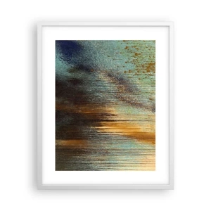 Poszter fekete keretben - Egy nem véletlen színes kompozíció - 40x50 cm