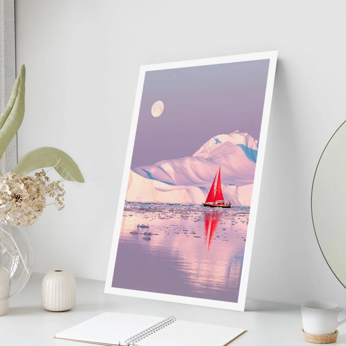 Poszter - A vitorla melege, a jég hidege - 30x40 cm