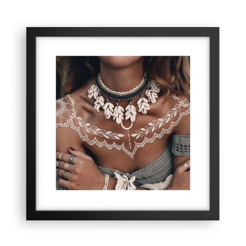 Poszter fehér keretben - Talizmánok, a nőiesség rituáléi - 30x30 cm