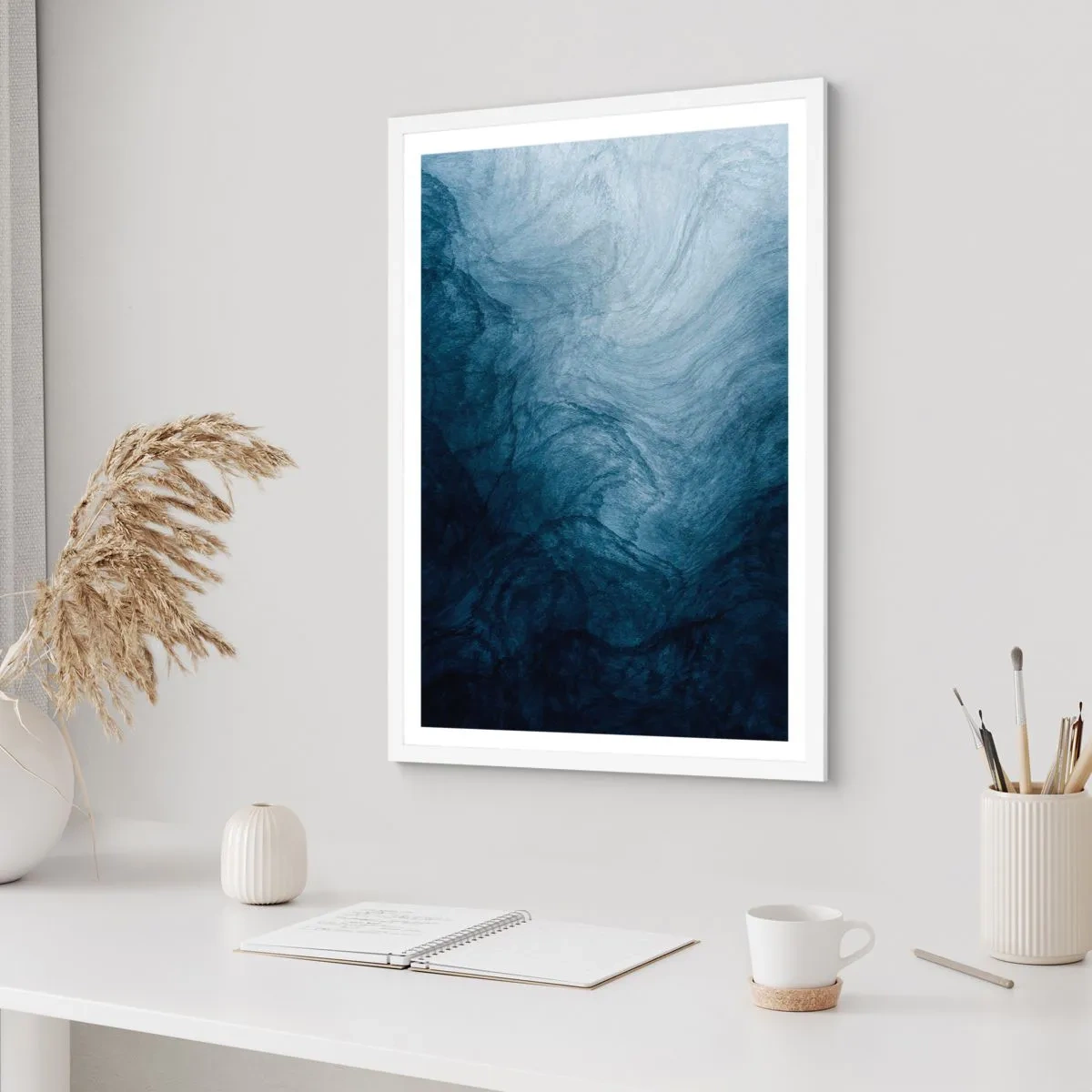 Poszter fekete keretben - Mélyrenyúlás - 50x70 cm
