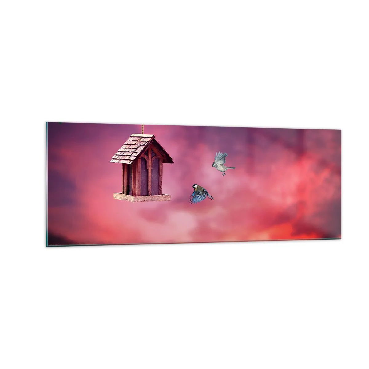 Üveg kép - Meghívás vacsorára - 140x50 cm