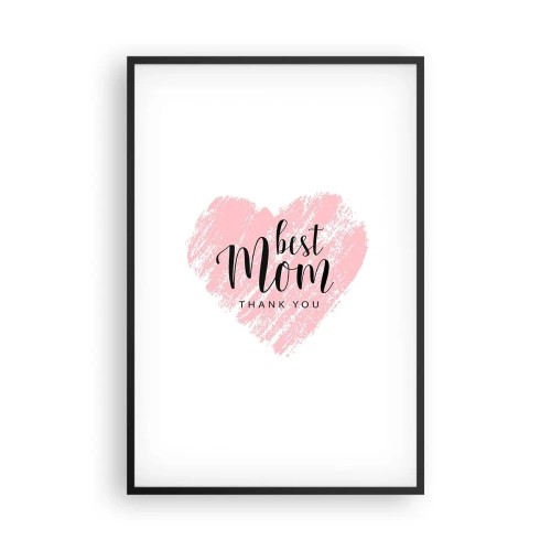 Poszter fehér keretben - Mindig a megfelelő pillanat - 61x91 cm