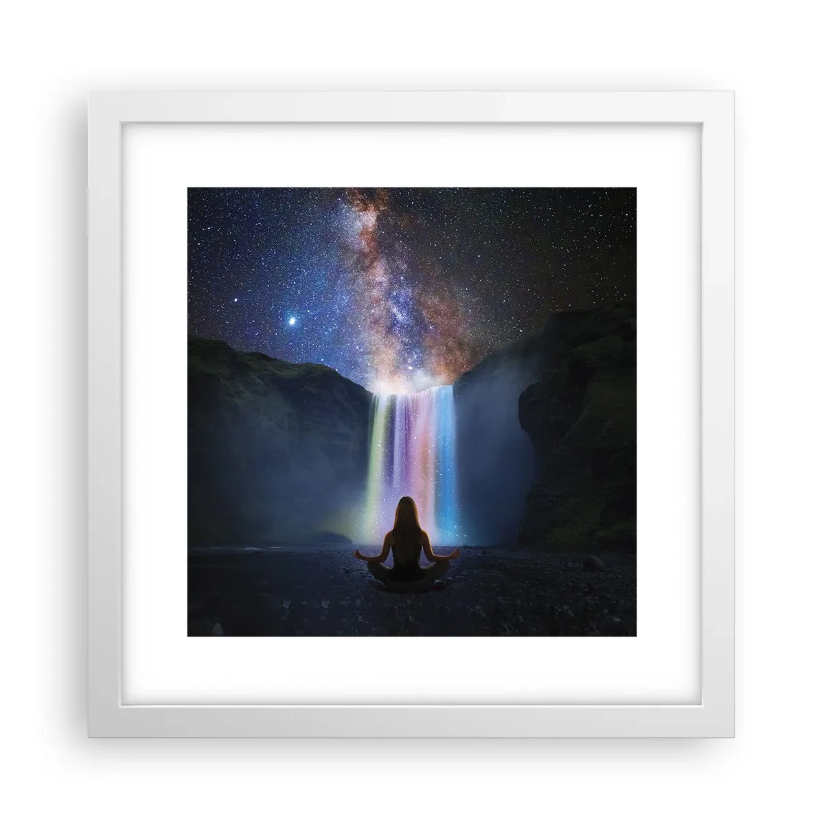 Poszter fekete keretben - Abszolút harmónia - 30x30 cm