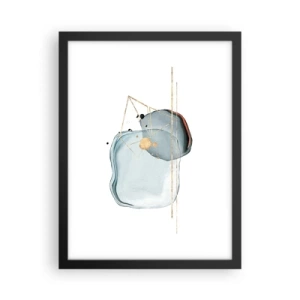 Poszter fehér keretben - Cseppek tanulmánya - 30x40 cm