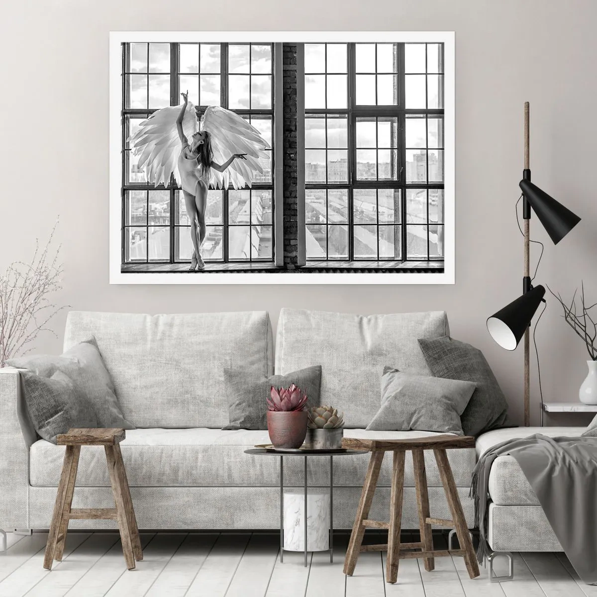 Poszter - Angyalok városa? - 70x50 cm