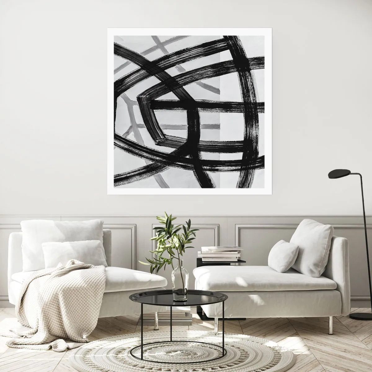 Poszter - Mélység építése - 40x40 cm