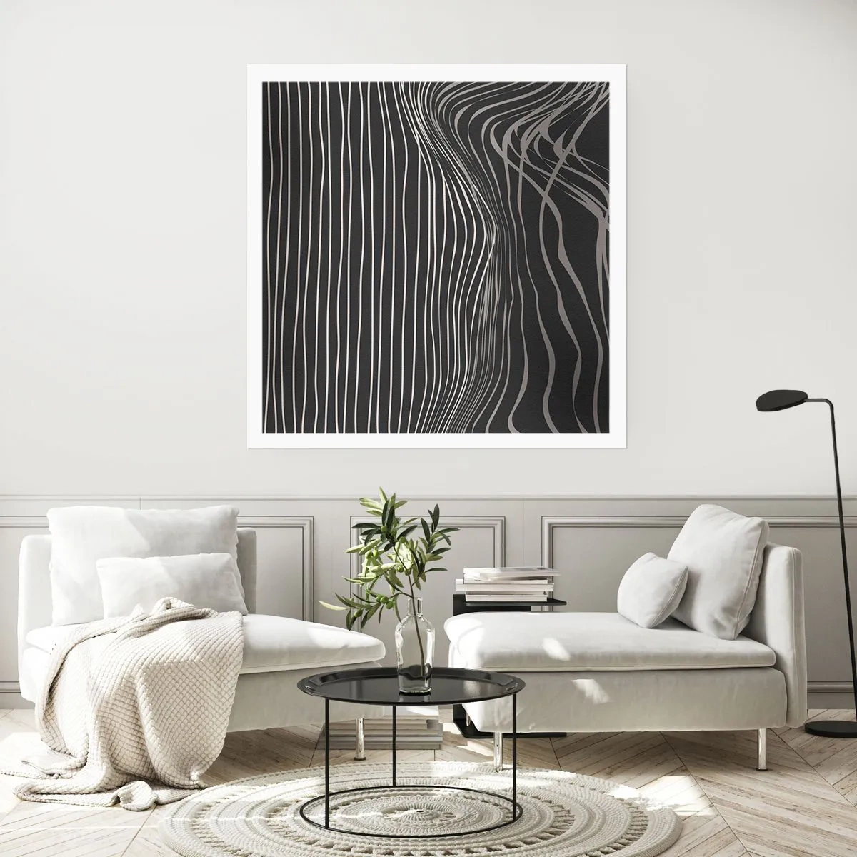 Poszter - Ritmus és akcentus - 50x50 cm