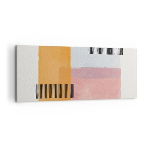 Vászonkép - Saroktól sarokig - 100x40 cm