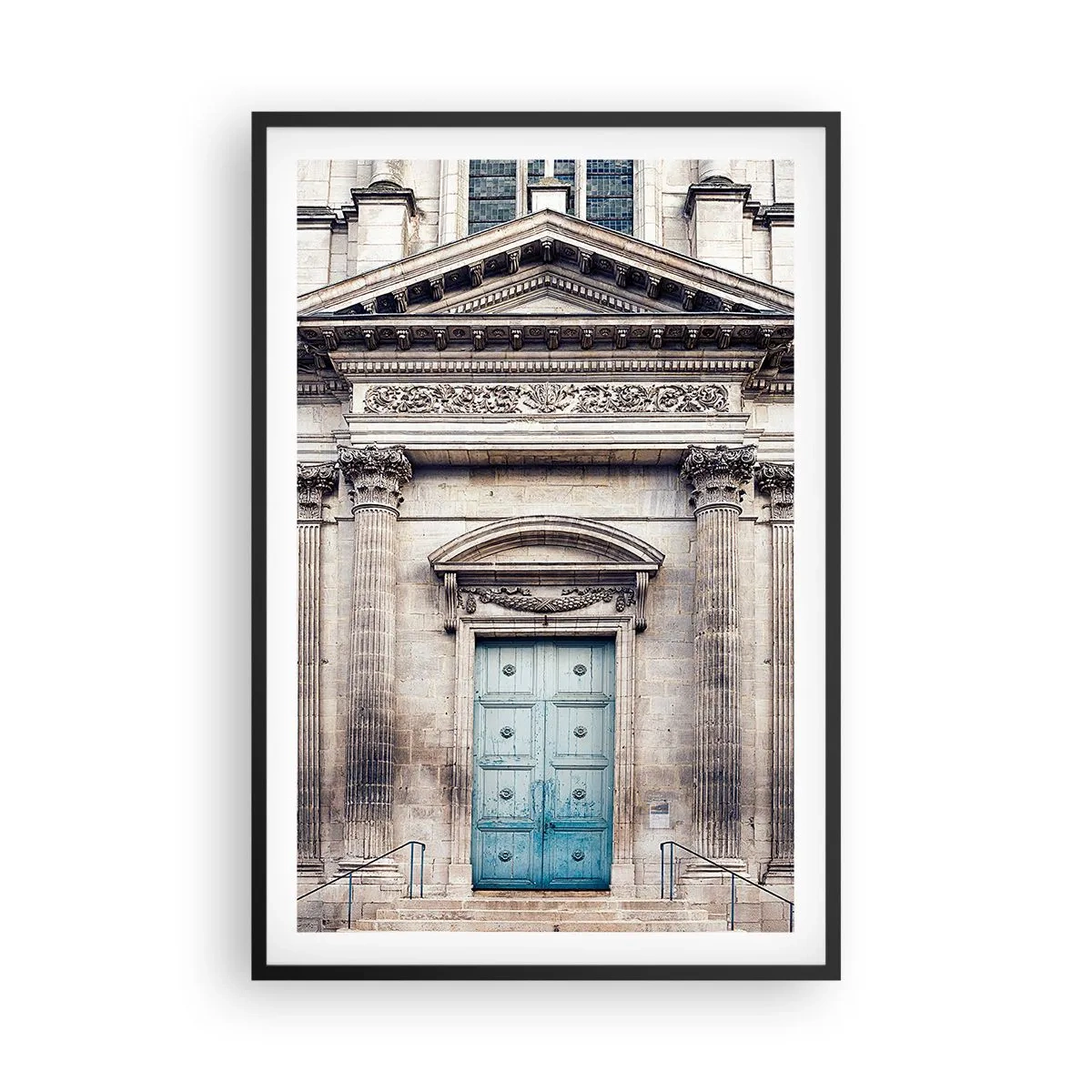 Poszter fehér keretben - A lélek világának kapuja - 61x91 cm