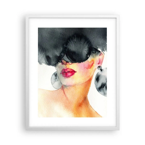 Poszter fekete keretben - Az elegancia titka - 40x50 cm