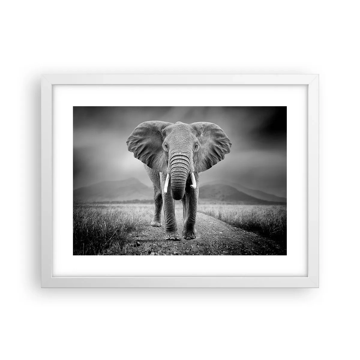 Poszter fekete keretben - A házigazda üdvözli - 40x30 cm