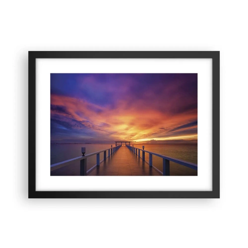 Poszter fehér keretben - Vég nélkül - 40x30 cm