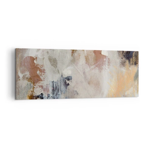 Vászonkép - Ködös absztrakció - 140x50 cm