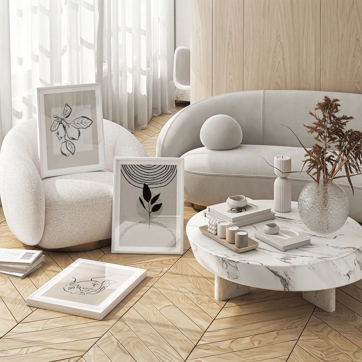 White castle - Inspiráció a nappaliba