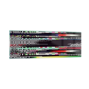 Üveg kép - A valóság kontrollképe - 90x30 cm