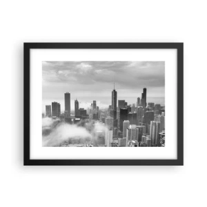 Poszter fehér keretben - Amerikai táj - 40x30 cm