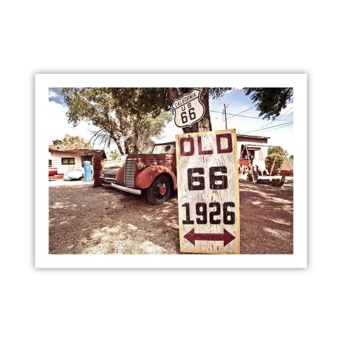 Poszter - Az amerikai tartomány legendája - 70x50 cm