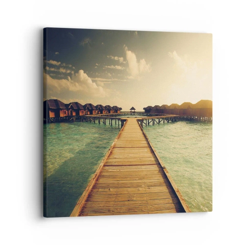 Vászonkép - Tiszteletteljes meghívás - 30x30 cm