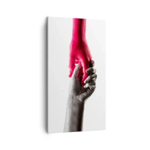 Vászonkép - Együtt, bár mások - 45x80 cm