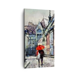 Vászonkép - Eső a kettőjüknek - 45x80 cm