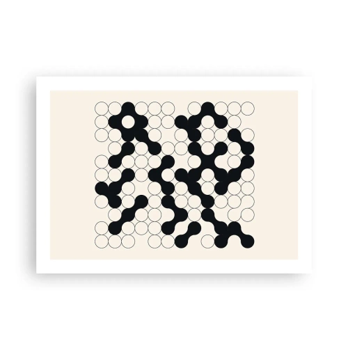 Poszter - Kínai játék - variáció - 70x50 cm